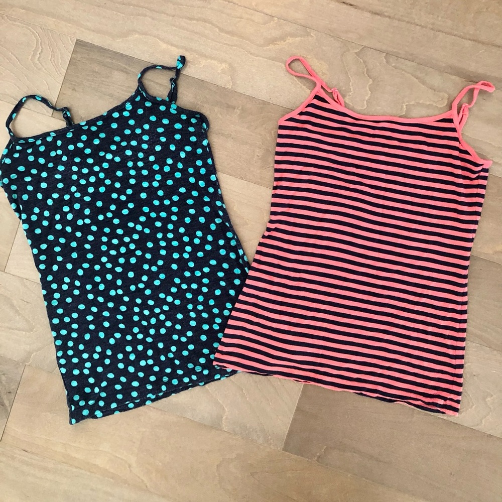 BUNDLE Camisole Tank Tops from LOFT in Sz XXSP Striped and Polka Dots!